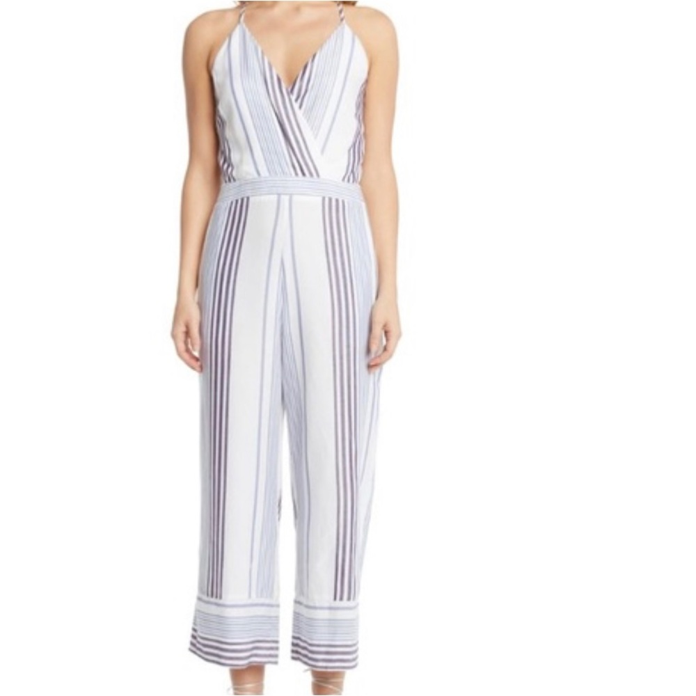 Willow & Clay Hali Striped Jumpsuit